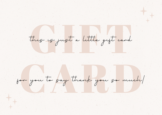 Gift Cards
